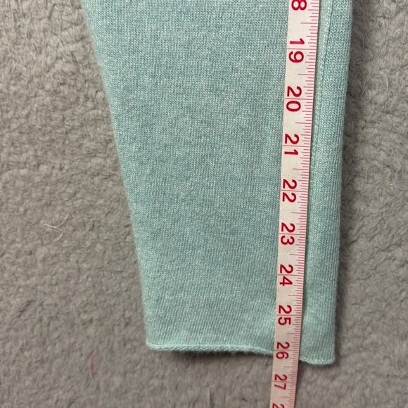 Bianco & Blue Wool Cashmere Sweater Tunic Mint SZ XL Quiet Luxury Designer - Picture 6 of 8